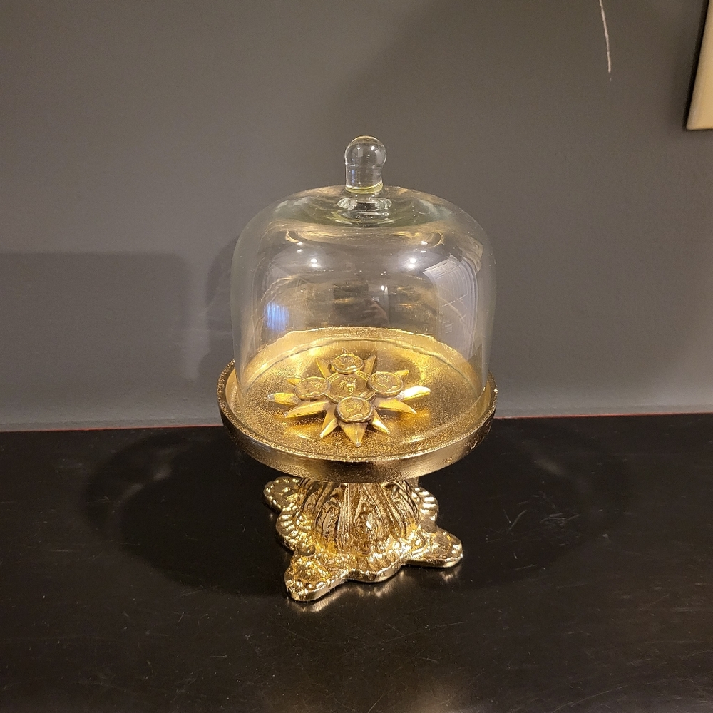 Small Gold Cloche